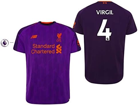 Fc Liverpool Trikot Kinder 2018 2019 Away Pl Virgil Van Dijk 4 164 Amazon De Fashion