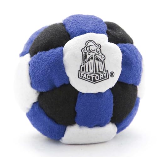 YoYo Factory Footbag - BLAU/SCHWARZ (Vom Anfänger Zum Profi)