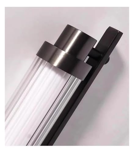 Lámpara de pared moderna de tira larga 70 cm aplique recto dorado para salón 8