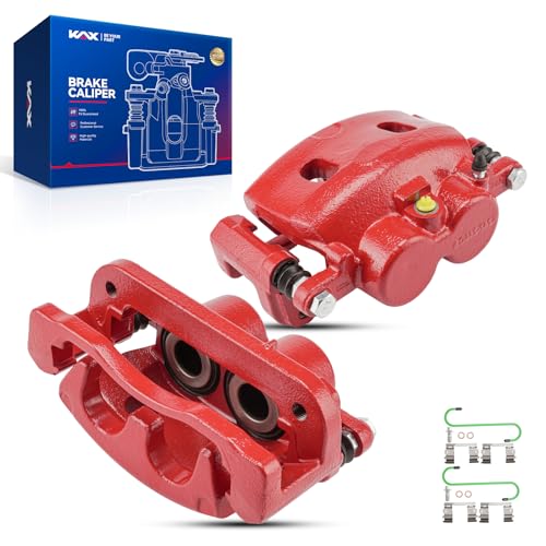 Image of KAX Front Brake Caliper for 2008-2018 Chevrolet Silverado 1500 | 2015-2018 for GMC Sierra 1500, 2015-2020 Chevrolet Tahoe, Replaces OE 18B4918A, 18B4919A for 2008-2018 GMC Sierra 1500