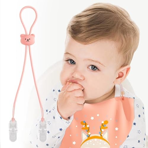 4 Clips De Bavoir Réglables - Pince à Serviette Pour Bébé, Enfant Et Adulte (Couleurs Assorties)