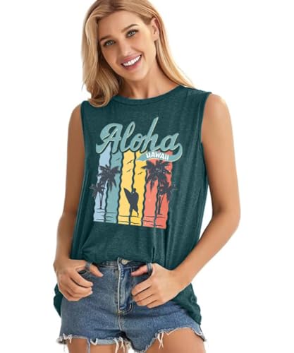 Image of Vacay Mode T Shirts for Women Summer Beach Hawaii Vacation Short Sleeve Tops Holiday Cruise Getaway T Shirts