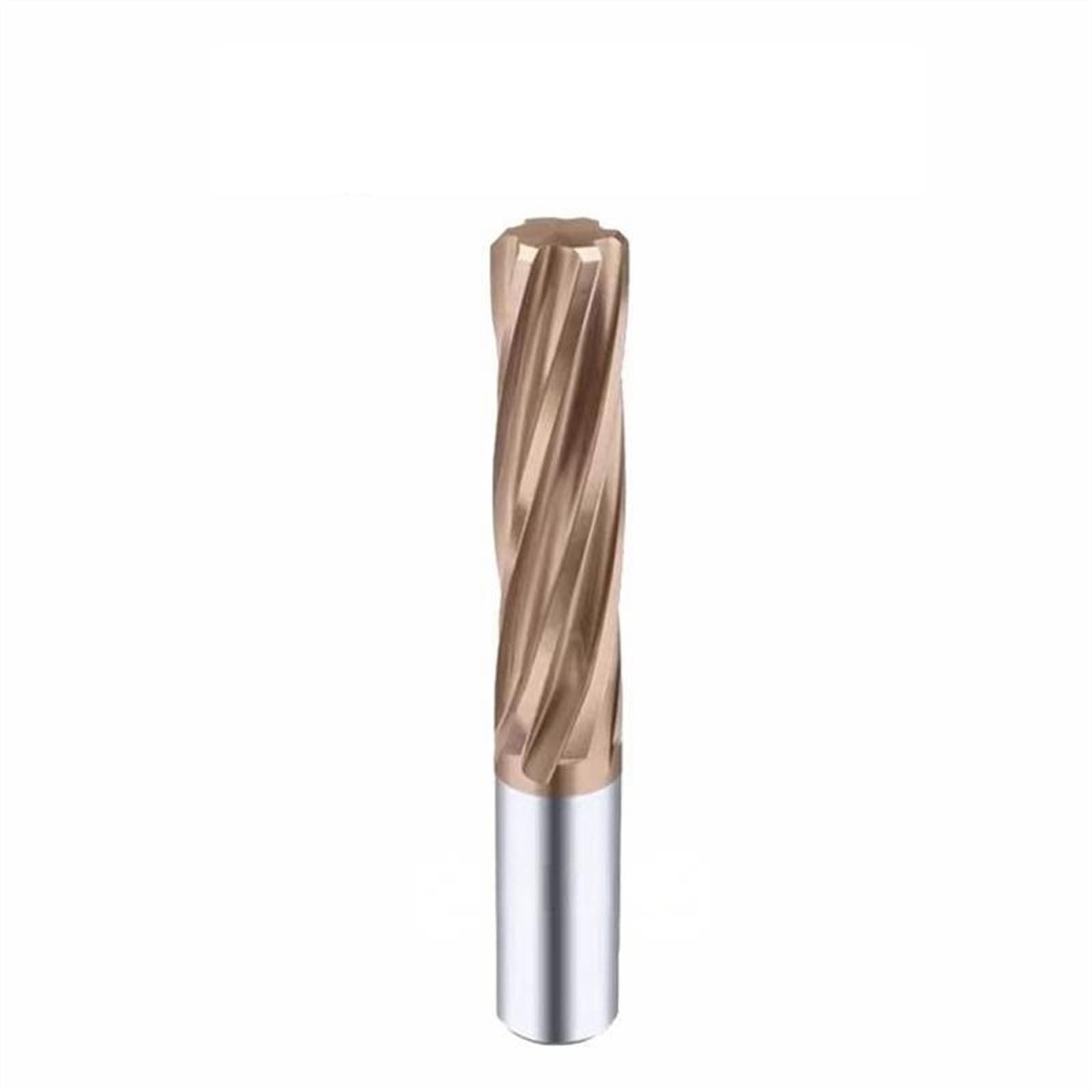 Escariador De Sujeción con Ranura En Espiral Carburo, Diámetro 1-12mm, Máquina H7, Recubierto 6 Flautas, Broca Escariadora, 1 Ud(9.6mm)