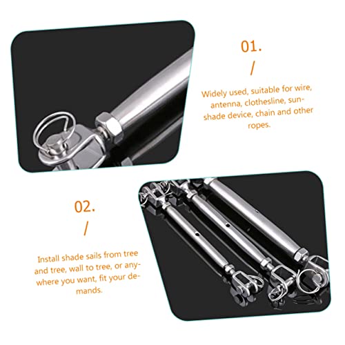 Tensor de Quijada de Acero Inoxidable para Tensado de Cable y Cadenas miniatura 2