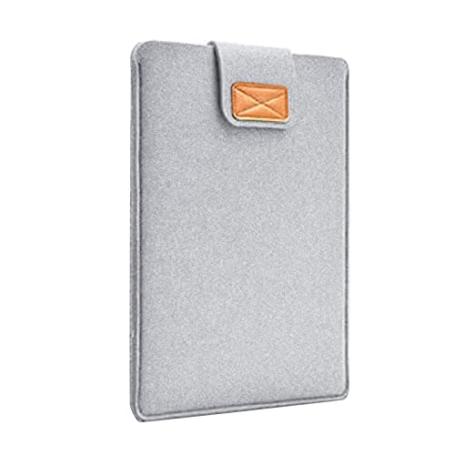 Funda de fieltro para tablet y portátil 11-15 pulgadas gris miniatura 1