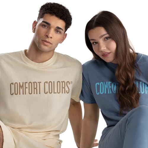Image of Comfort Colors Adult Heavyweight Short Sleeve Tee, Style G1717 /G1745, Multipack