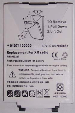 Delphi MYFI portable media battery