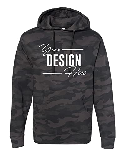 INK STITCH Unisex SS4500 Custom Midweight Design your Own Hoodies Sweatshirts