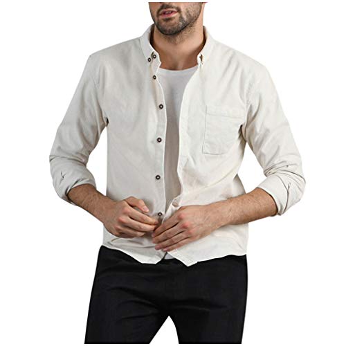 シャツ メンズ 長袖 カジュアル 無地 シャツ メンズ