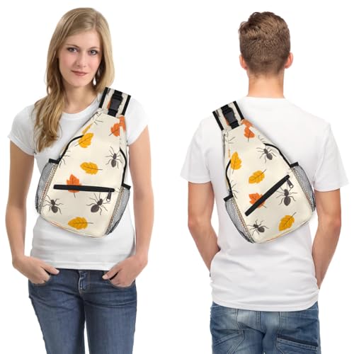 Bolso tipo bandolera unisex de poliéster para viaje y trekking miniatura 7