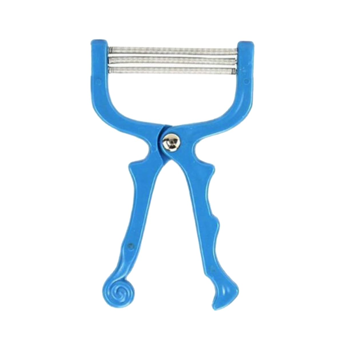 OSOLADY Portable Facial Hair Removing Spring Epilator Lightweight Threading Tool for Women for Forehead Cheeks Upper Lip Chin Easy to Accessory