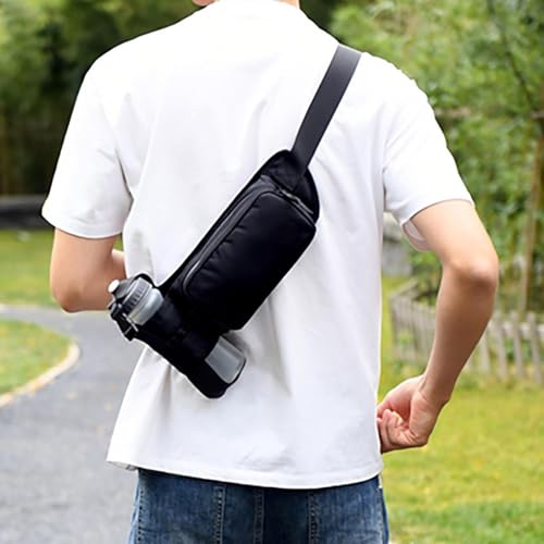 Riñonera para correr impermeable riñonera de hidratación con múltiples compartimentos 3