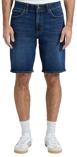 Short en jean Lee Xm résistant 5 pockets coupe classique confortable pour bouger librement