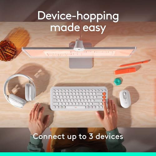 Logitech POP Mouse, Compact and Portable Wireless Bluetooth Mouse - Lilac - image 8