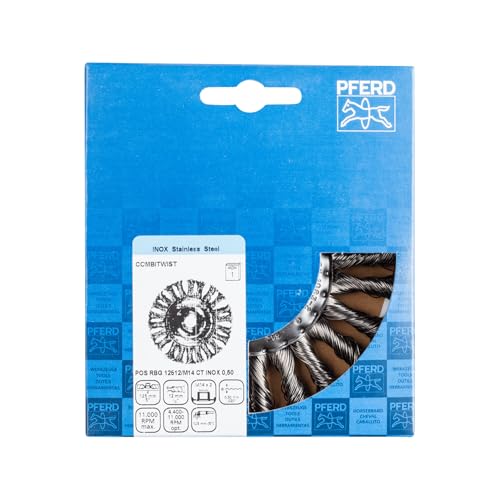 Image of Pferd Combitwist 43303053 Brush RBG 12512 /M14 0.35 SGP Stainless Steel
