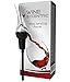 Wine Eccentric Wine Aerator and Wine Aerator Pourer - Red and White Wine Breather-Decanter Spout Black.