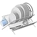 Simple Houseware Collapsible Dish Drying Rack, Chrome