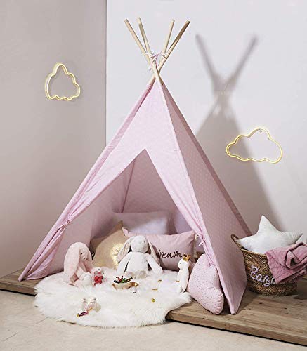 WEB2O - TIPI para niños (160 cm), color rosa escandinavo