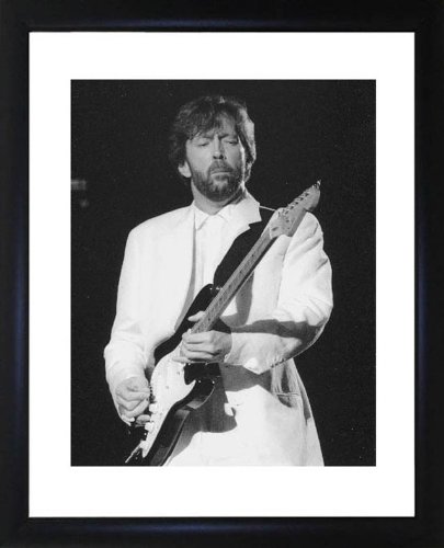 Eric Clapton photo encadrée idée cadeau idéale pour fan de rock et guitariste