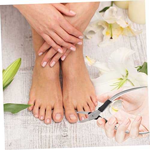 Healvian 1 Conjunto De Ferramentas De Pedicure Ferramenta De Raspador De Silicone Limpador De Aço In