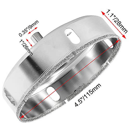 Image of Luomorgo 115mm /4.5 inch Diamond Hole Saw