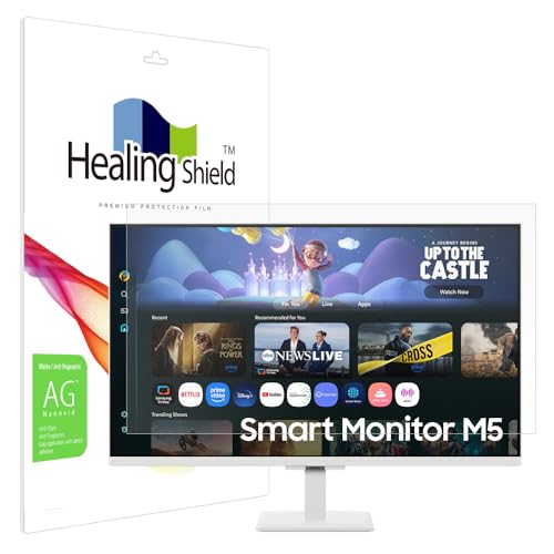 Healingshield �X�L���V�[���t���ی�t�B���� �X�L���V�[���t���ی�t�B���� Screen Protector Film Cover Compatible with Samsung M5 LS32FM503
