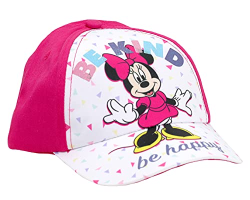 Casquette Minnie Mouse Disney rose fille 2-4 ans style baseball