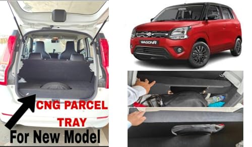 Image of Ashwani Group Industry Wagonr CNG Parcel Tray for car Mat /Luggage Cover Dark Black Color Dust Proof Adjustable Compatible for New Model Wagonr Boot Parcel, 2019 Onwards 1Pc