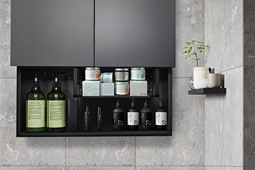 Nxconsu 2Pack Under Shelf Storage Cabinet Hanging Basket Organizer Under Pantry Storage Shelf Rack Holder For Kitchen Cupboard Desk Table Bookshelf Can Bottle Heavy Duty All Metal Slide-In Black #TOP6