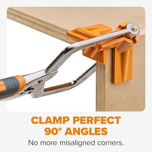 Image of Bora BR-G070101 90 Degree Corner Clamp - Gripped