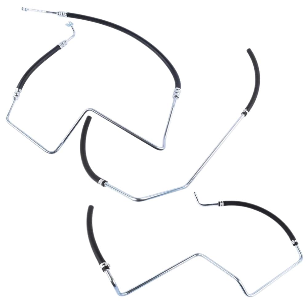 Power Steering Hose Set Compatible with Trailblazer Envoy 4.2L L6 Part Number 36365883