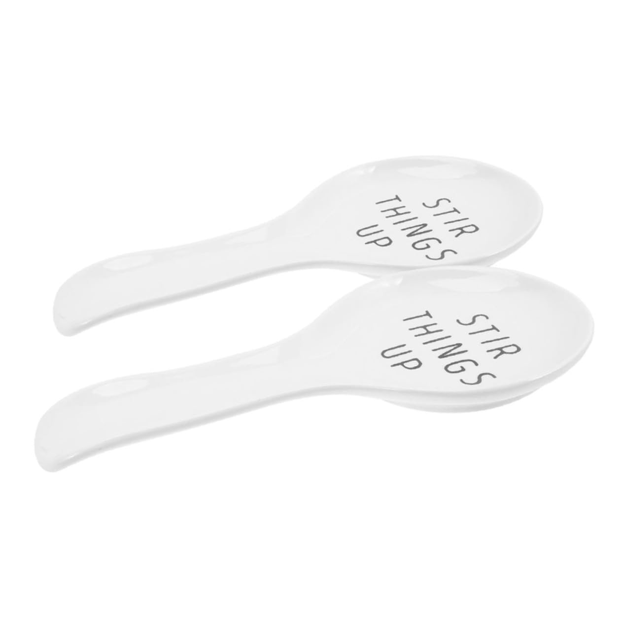 Alipis 2piezas Soportes Cerámicos Para Cucharas Para Cocina y Encimera Divertidos y Soportes Para Utensilios De Cocina Perfectos Para Cocinar y Disfrutar