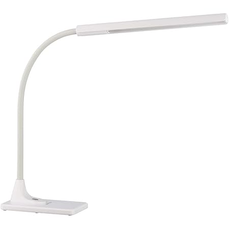 ジェントス LEDデスクライト 【明るさ 650ルーメン】 ホワイト DK-R170WH