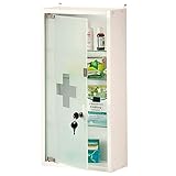 KESPER 78601 Medizinschrank verschließbar, 28 x 57 x 12 cm