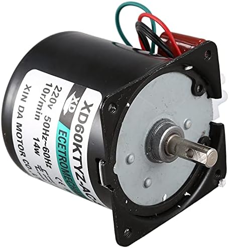 60Ktyz Ac Motor 220V 10Rpm Permanent Magnetic Electric Synchronous Motor 14W Permanent Magnet Motor
