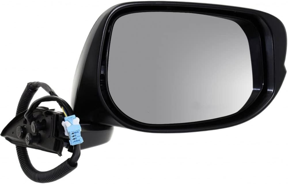 For Honda Fit 2009 10 11 12 13 2014 Door Mirror Driver Side | Power | Non-Heated | Paint To Match | Replacement For 76258-TK6-305 | HO1320246