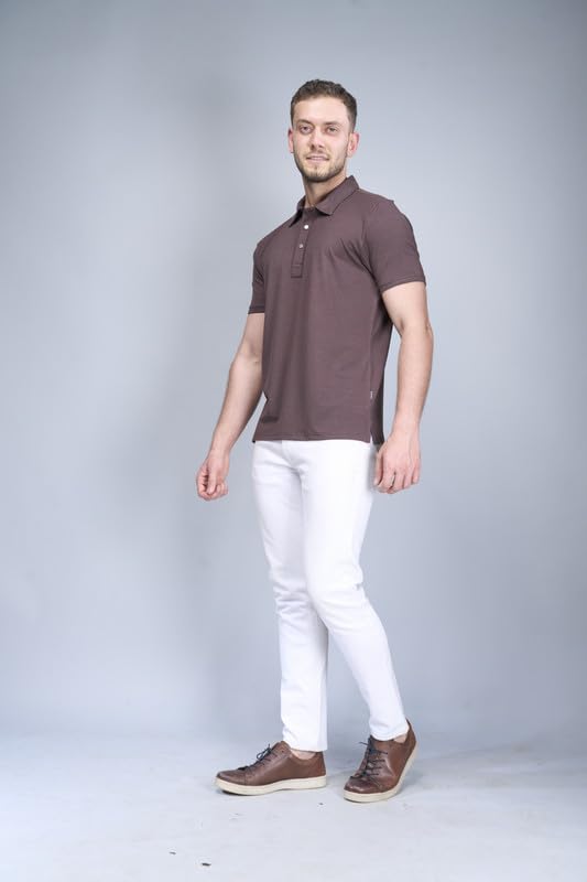 Image of Interwove Bamboo Knitted Polo T-Shirt