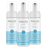 The Honey Pot Company - Sensitive Feminine Wash - Herbal Infused - PH Balanced Plant Based Natural Hygiene Products - 5.51 Fluid Oz (Pack 3)
