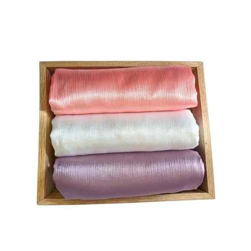 Image of Premium Muna Satin Hijab | Pack of 3 | 200 cm x 70 cm | Elegant Choice for All Occasions - Parties, Weddings & Festivals |