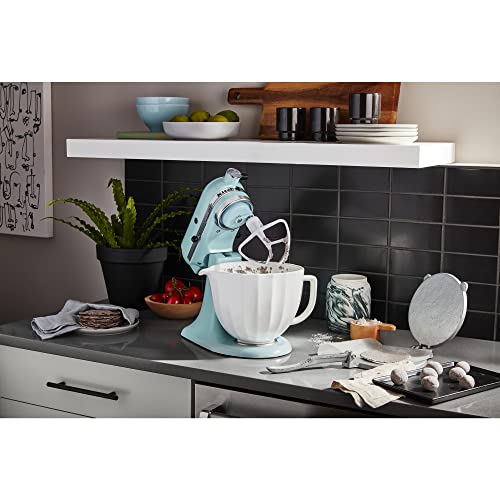 Tazón cerámico 5 cuartos KitchenAid para mezcladora miniatura 4