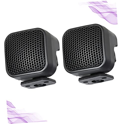MUCKLILY 500W High End Car Audio Voice Box Loudspeaker Black Speaker for Enhanced Sound Vehicles for Music Lovers and Car Enthusiasts