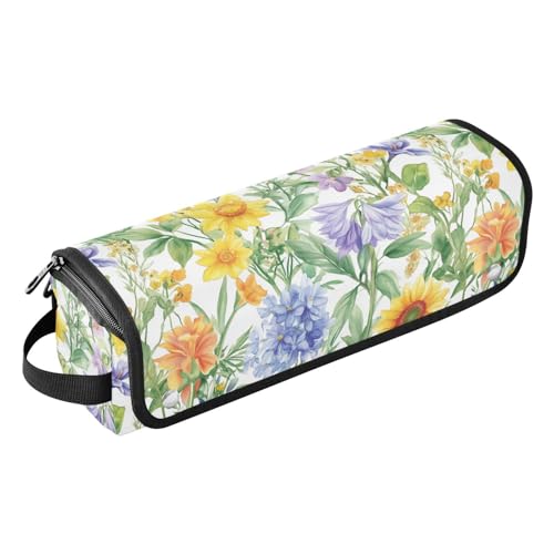 Organizador para herramientas de cabello 2 en 1 Summer Flowers miniatura 1