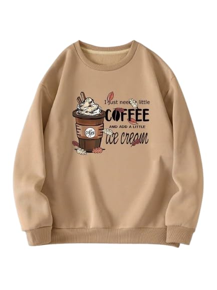 TAGAS Women's Sweatshirt| Women Winter Wear| Printed (Sweatshirt) for Women |Womens Winter wear|Available in Plus Size