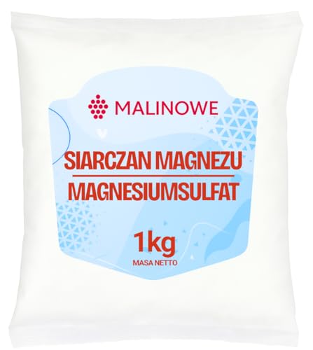 Malinowe MAGNESIUMSULFAT 1kg Bittersalz