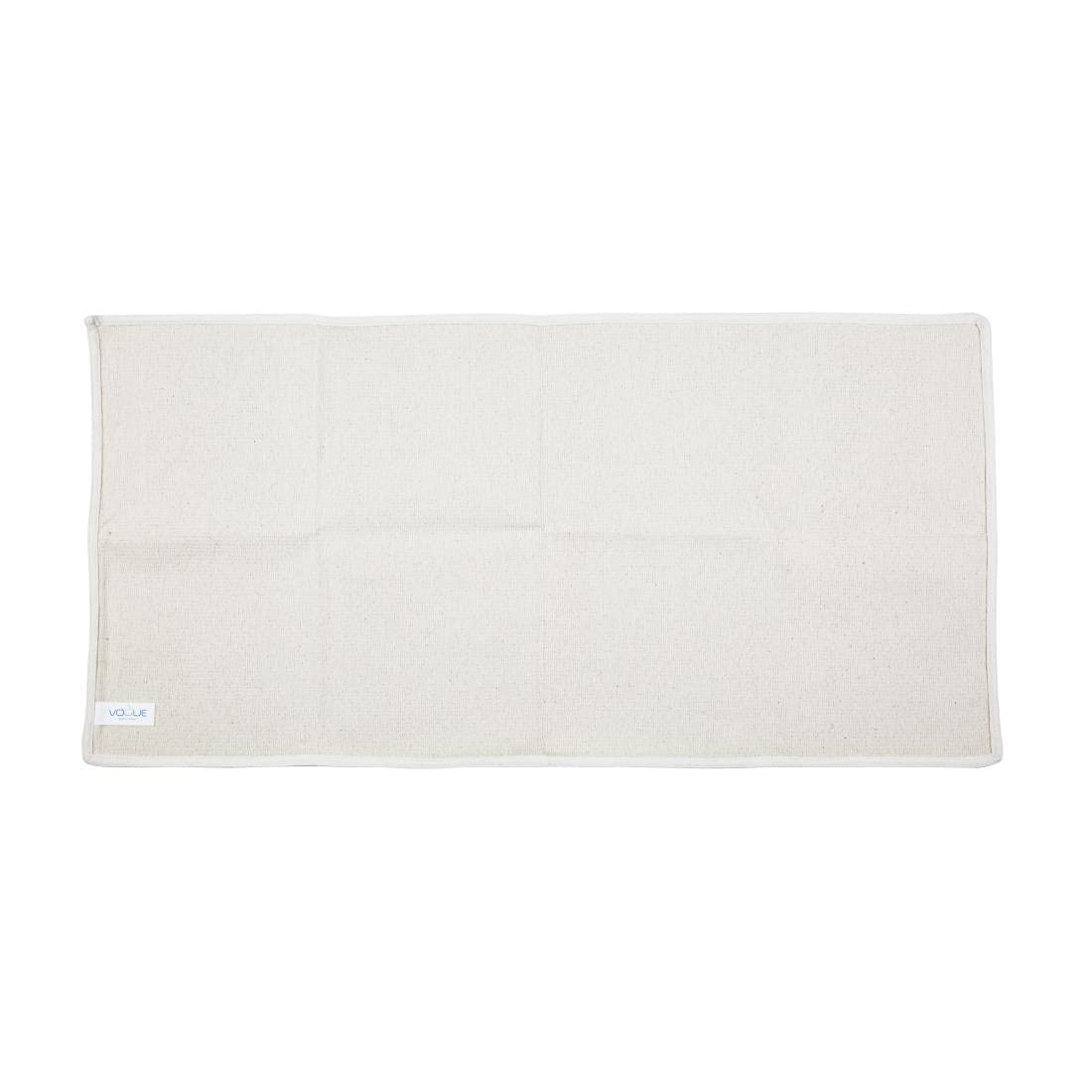 Vogue E929 Chiffon de cuisine en coton résistant Beige 50 x 101 cm