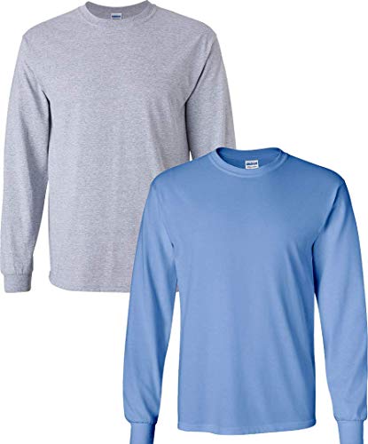 Image of Gildan Men's Ultra Cotton Long Sleeve T-shirt, Style G2400