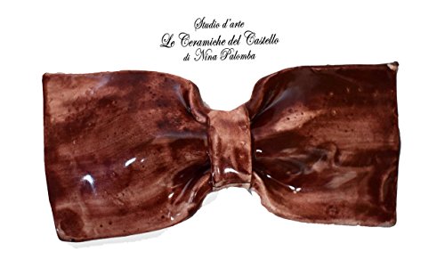 Nœud papillon en céramique Nina Palomba, cadeau d'anniversaire original