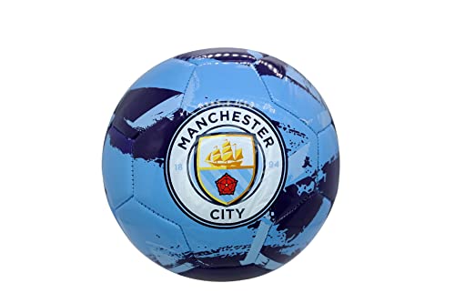 Icon Sports Compatible with Manchester City Soccer Ball Officially Licensed Size 3 05
