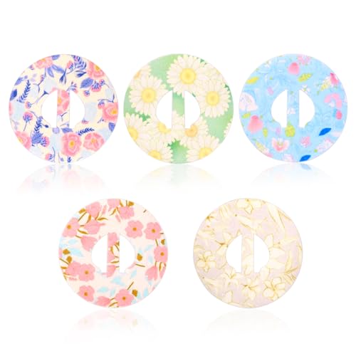 25 Parches Adhesivos para Guardian, 5 Patrones Cubiertas para Sensor Guardian 3/4 Pegatinas Redondas Impermeables y Resistentes al Sudor