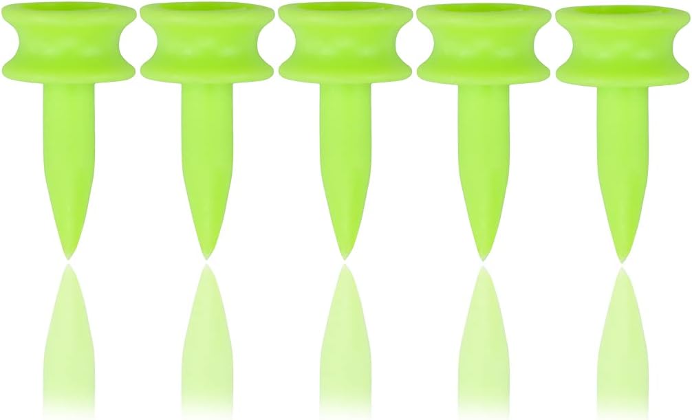 Golf Tees Plastic 25MM 100 Count Small Green Golf Tees 1 inch
